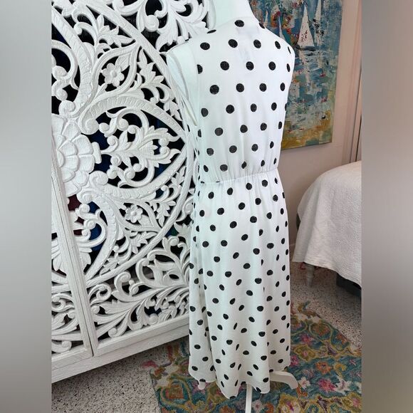 Rachel Roy Collection POLKA DOT TWIST MAXI Size XS - Picture 7 of 13